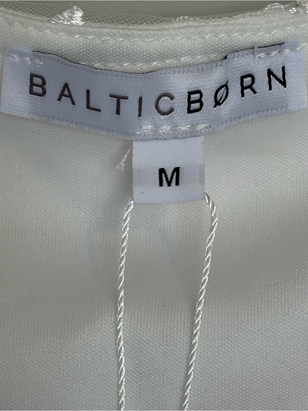 Baltic Born White Marseille Floral Embossed Maxi Dress Medium - Picture 8 of 10